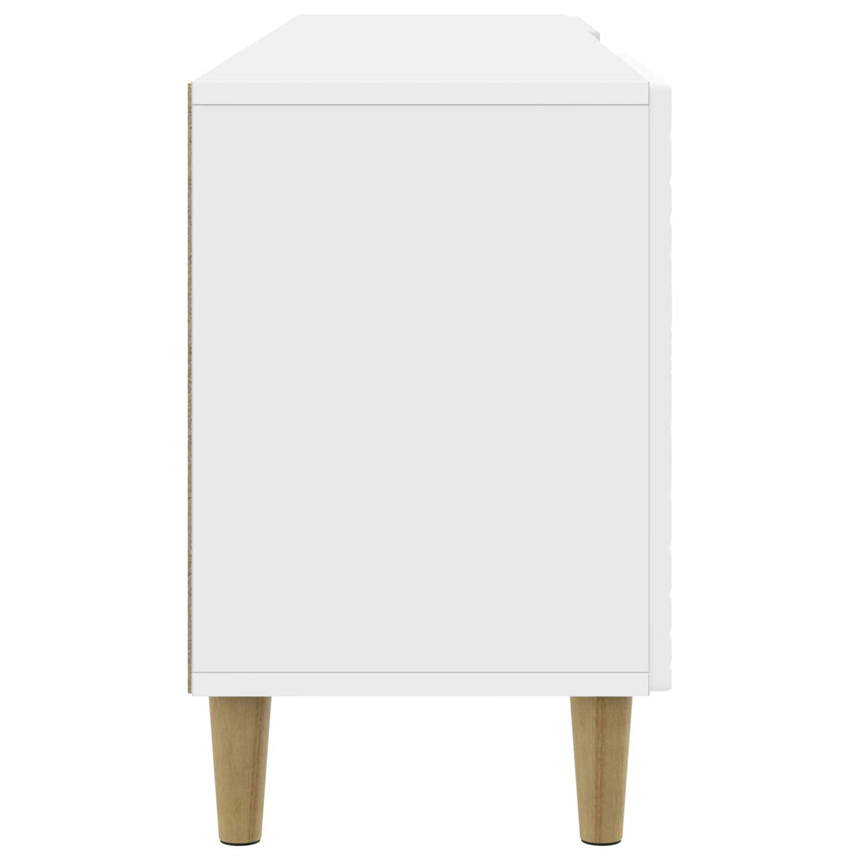 TV Cabinet 102 x 34.5 x 50 cm White Engineered Wood