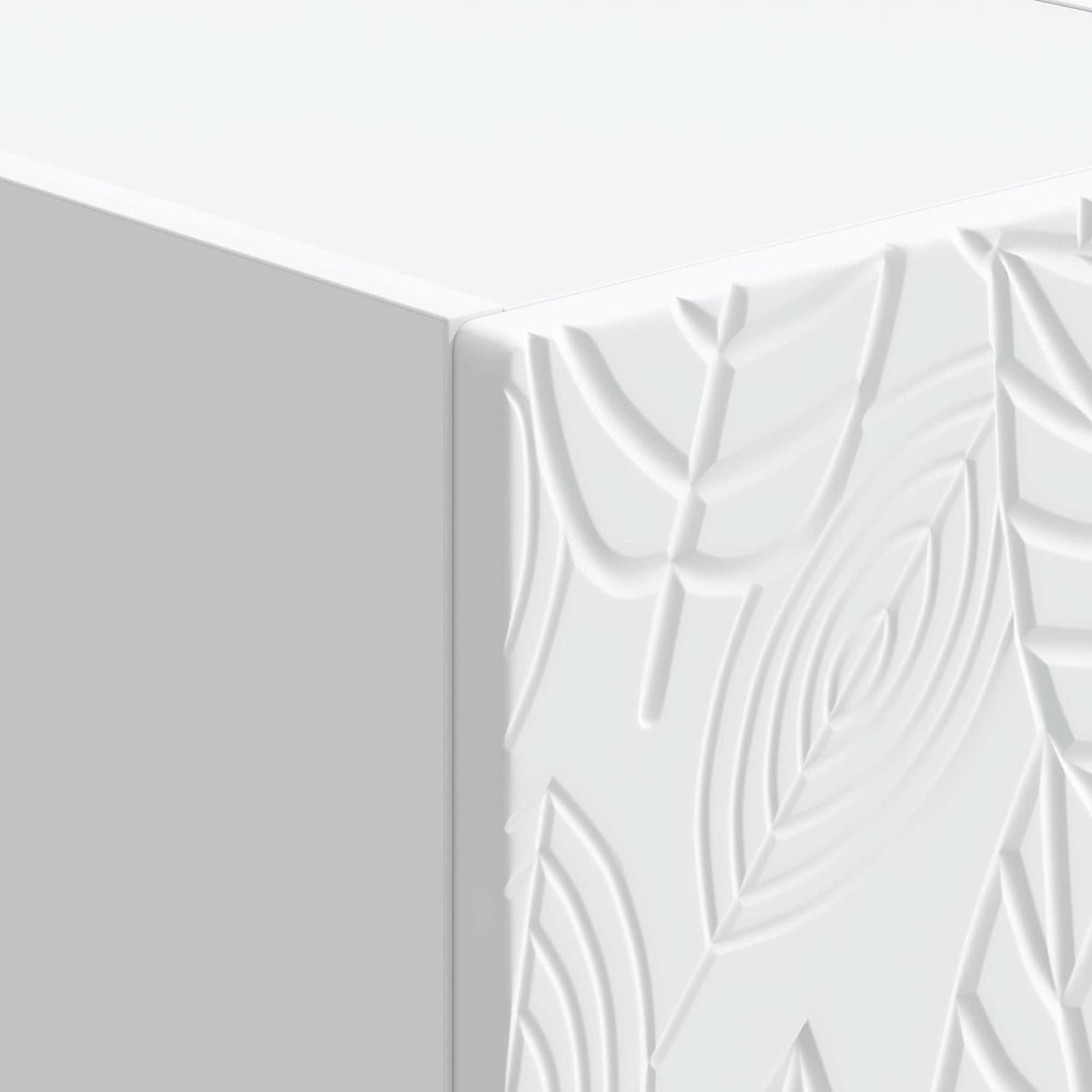 TV Cabinet 147 x 34.5 x 30 cm White Engineered Wood