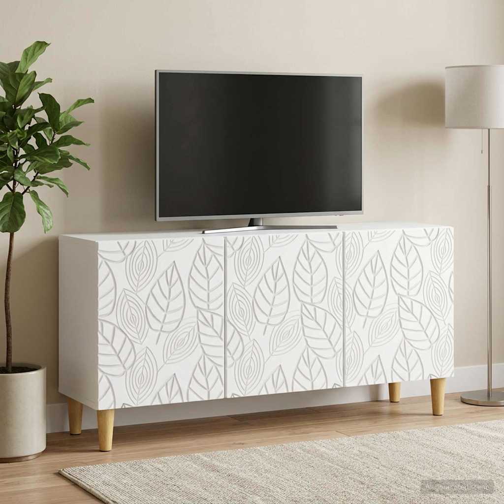 TV Cabinet 99 x 34.5 x 50 cm White Engineered Wood