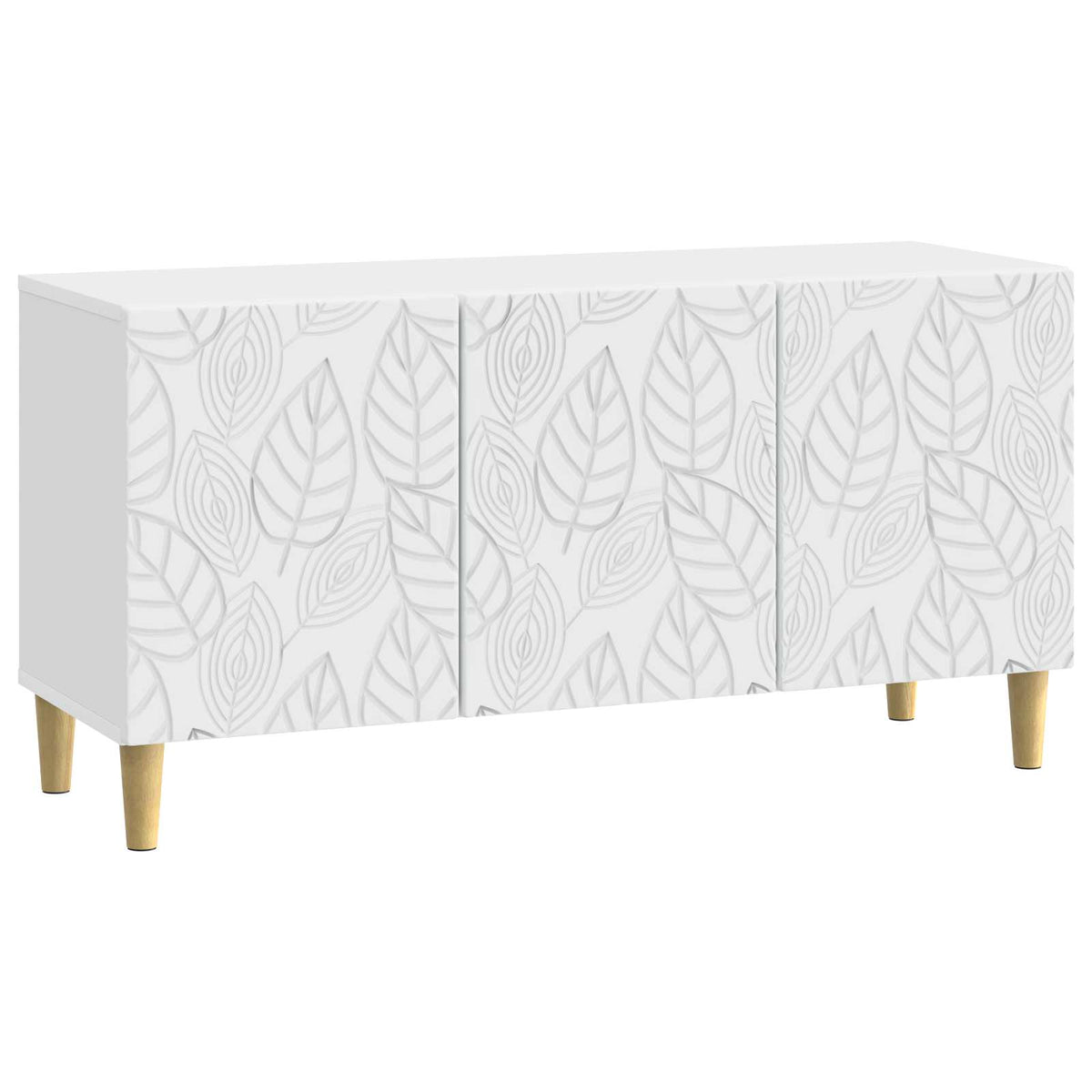 TV Cabinet 99 x 34.5 x 50 cm White Engineered Wood