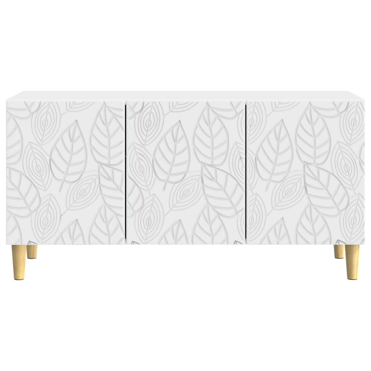 TV Cabinet 99 x 34.5 x 50 cm White Engineered Wood
