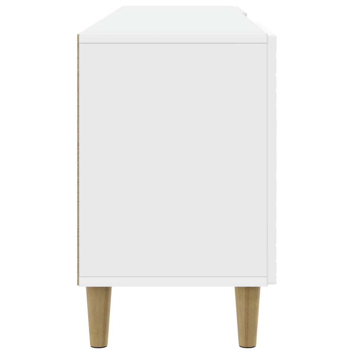 TV Cabinet 99 x 34.5 x 50 cm White Engineered Wood