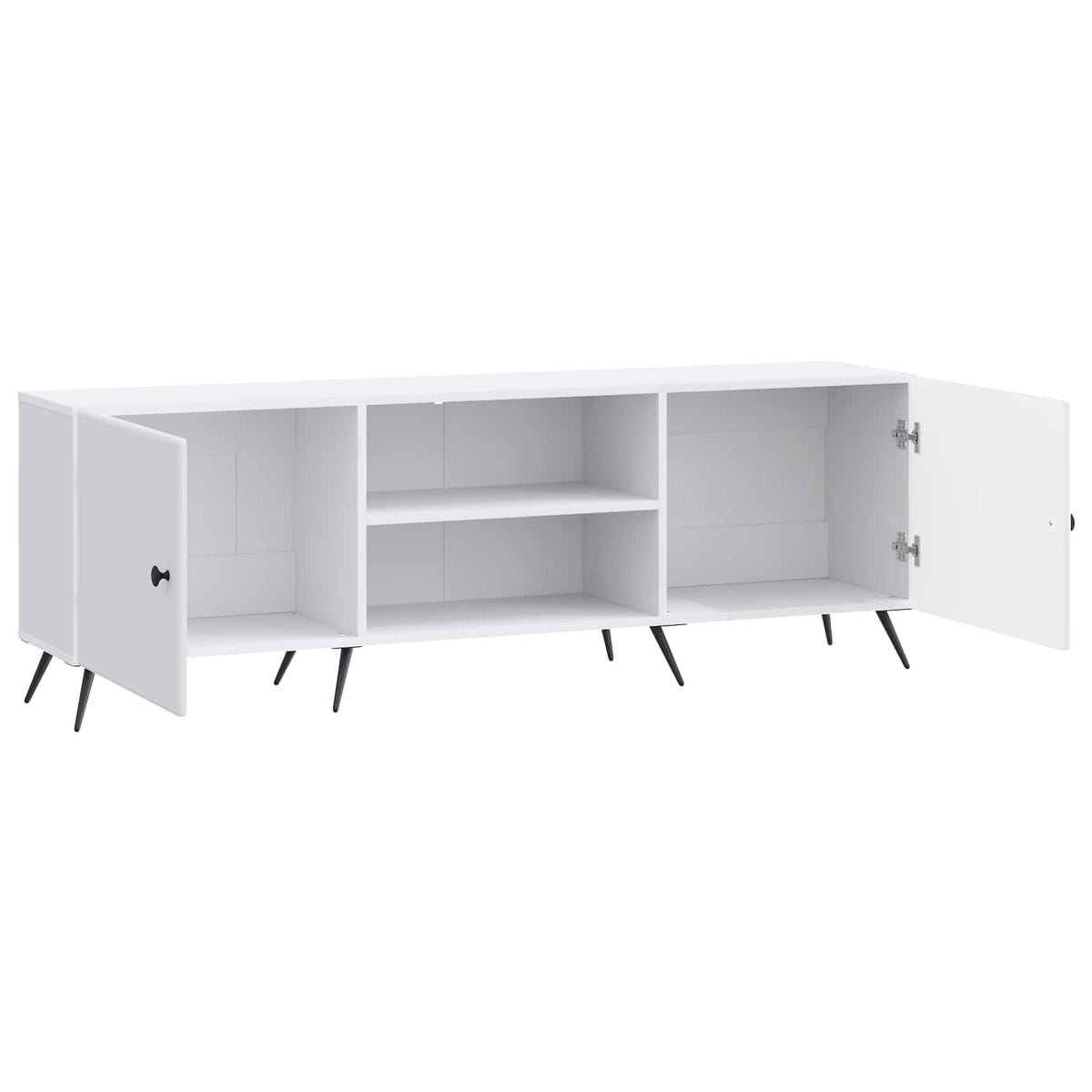 TV Cabinet 150 x 31 x 50 cm White Engineered Wood