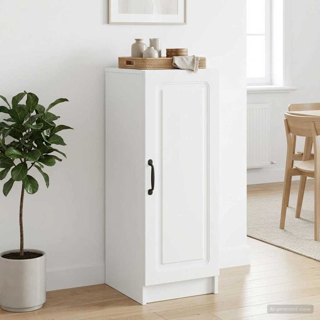 Sideboard White 33 x 34.5 x 87 cm Engineered Wood