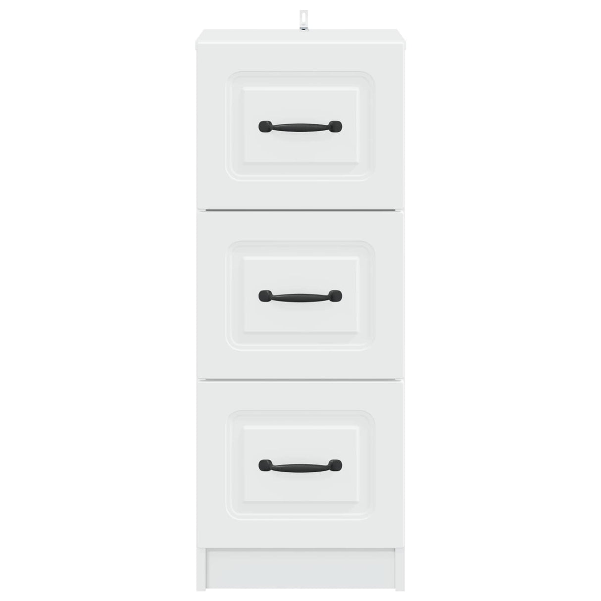Drawer Cabinet White 33 x 34.5 x 87 cm Engineered Wood