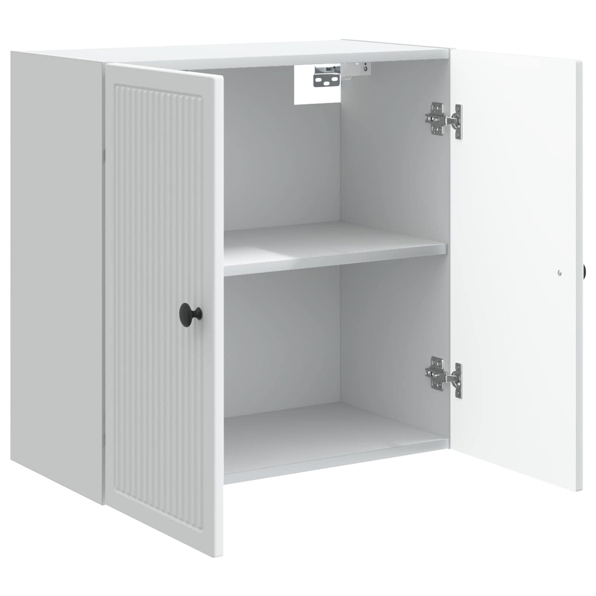 Wall-Mounted Cabinet White 59 x 31 x 60 cm Engineered Wood