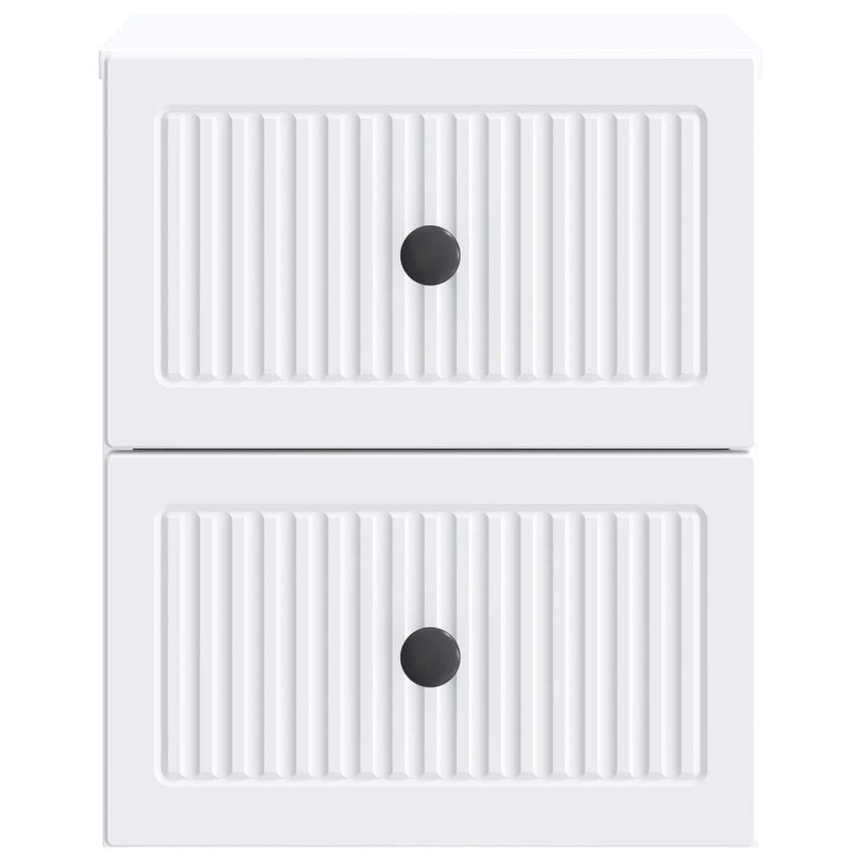 Wall-Mounted Bedside Cabinet White 33 x 34.5 x 40 cm