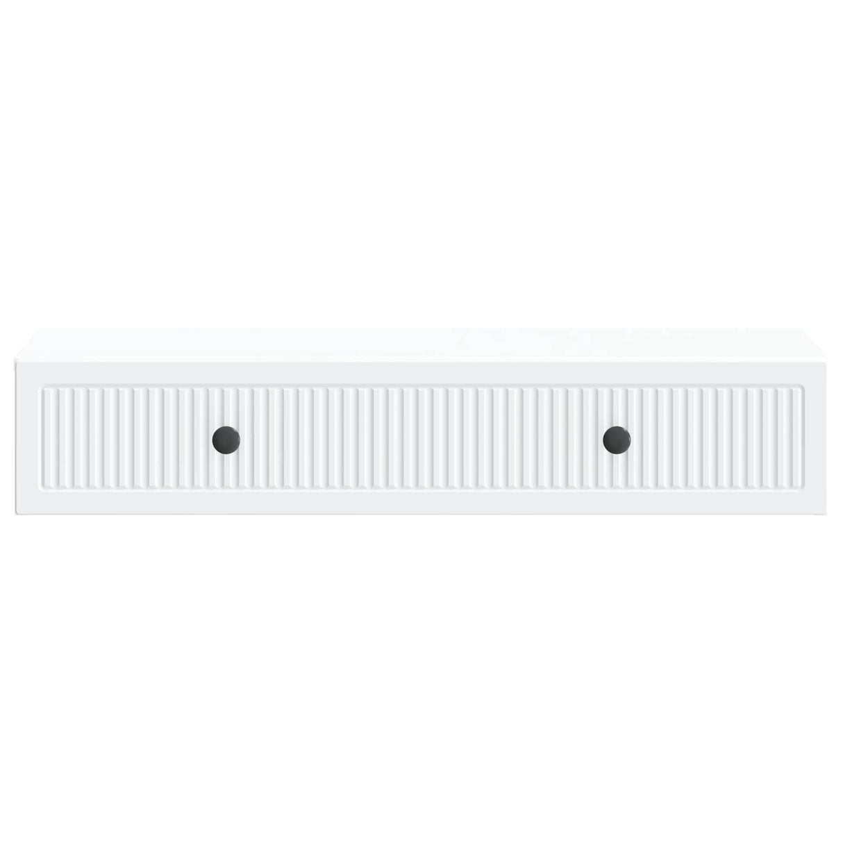 Wall-Mounted Side Table Wall-mounted White 87.5 x 34.5 x 17 cm