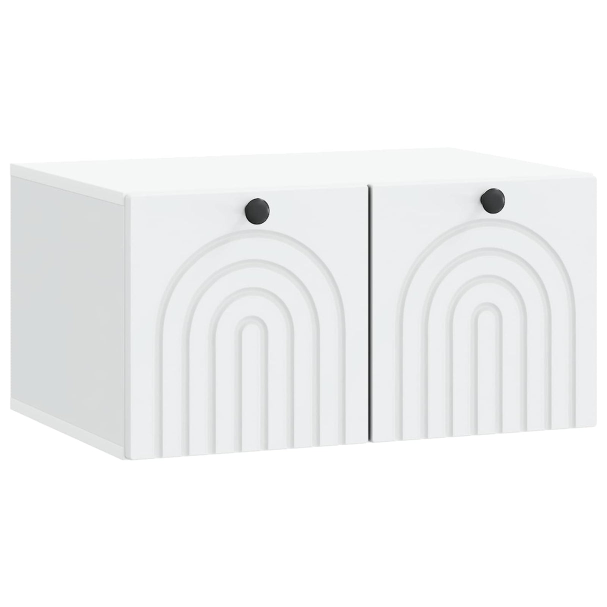 Wall-Mounted TV Cabinet White 59.5 x 41 x 30 cm Engineered Wood