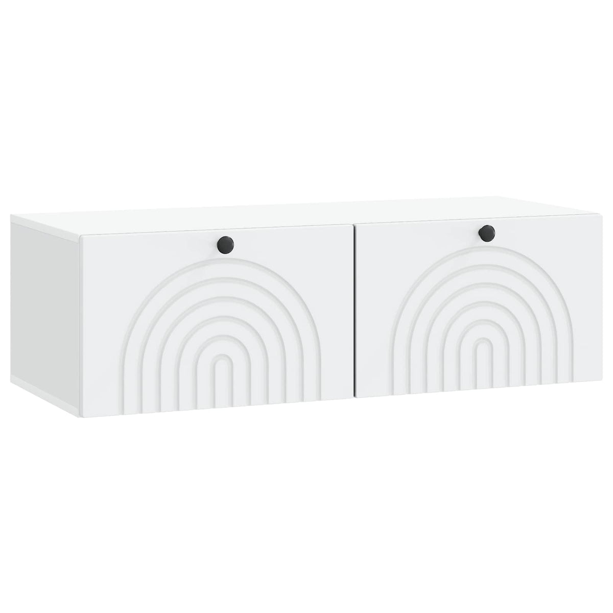 Wall-Mounted TV Cabinet 99 x 41 x 30 cm White Engineered Wood