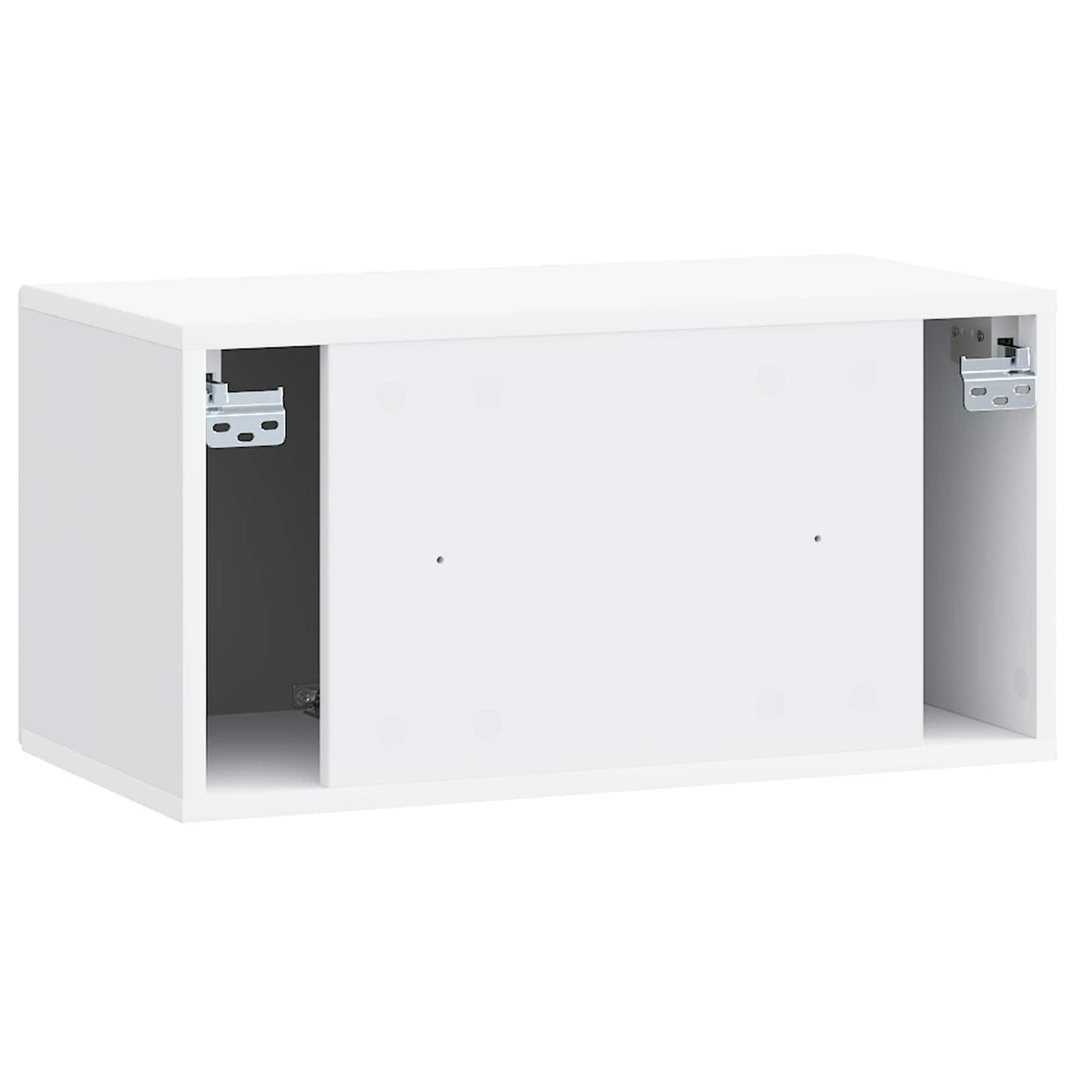 Wall-Mounted TV Cabinet White 59.5 x 31 x 30 cm Engineered Wood