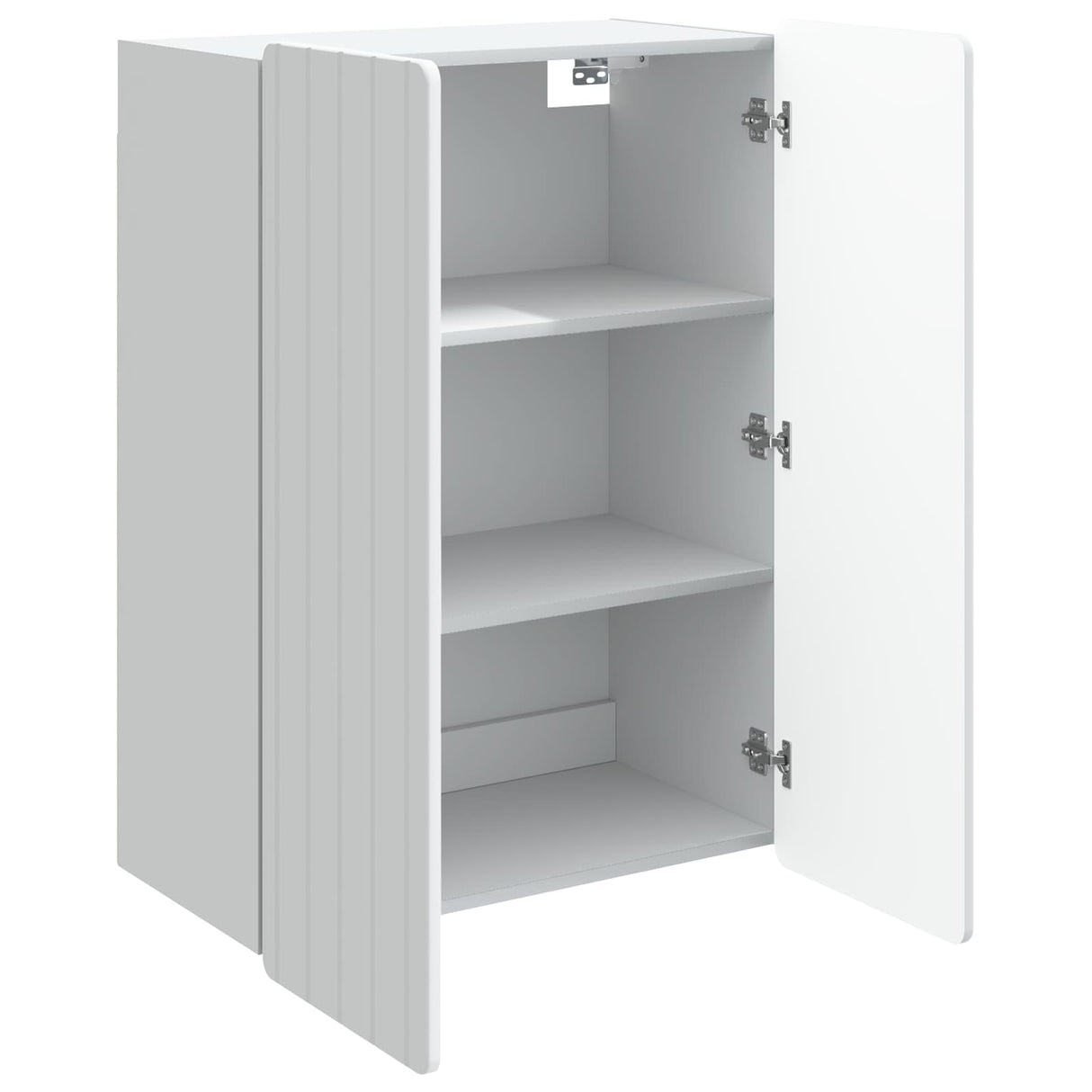 Wall-Mounted Cabinet White 66 x 34.5 x 92 cm Engineered Wood
