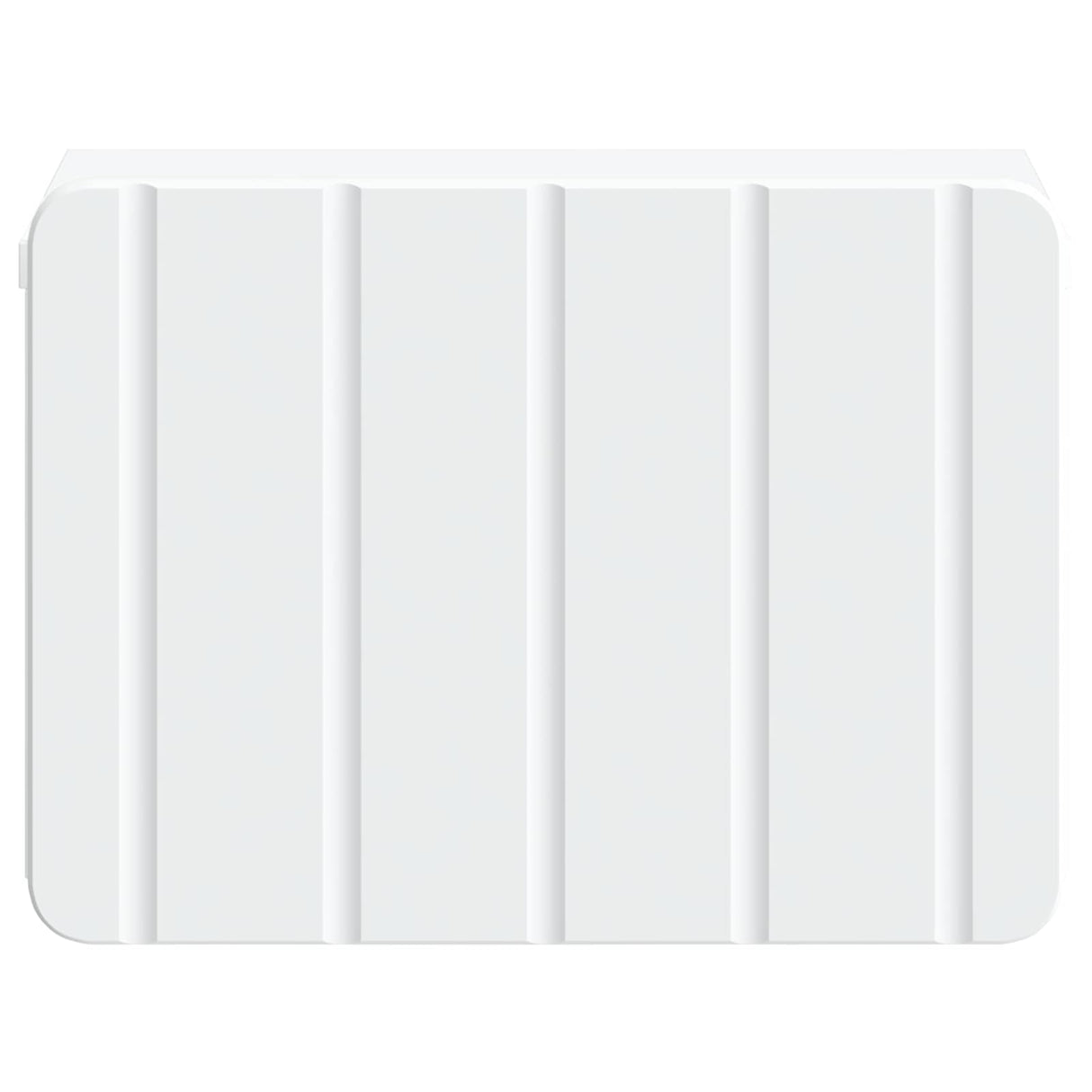 Wall-Mounted Bedside Cabinet White 33 x 34.5 x 24 cm
