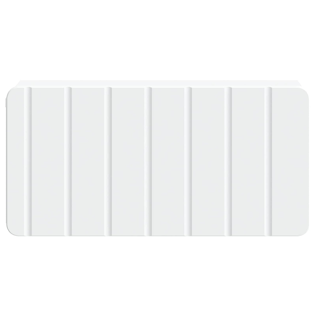 Wall-Mounted Bedside Cabinet White 49 x 34.5 x 24 cm