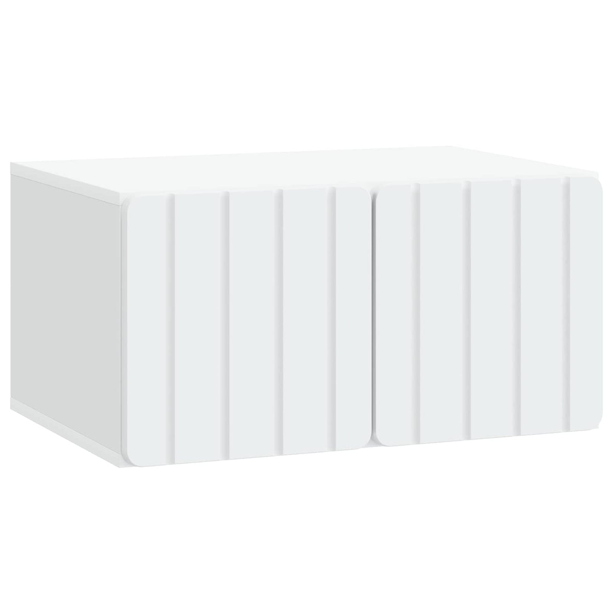 Wall-Mounted TV Cabinet 59.5 x 41 x 30 cm White Engineered Wood
