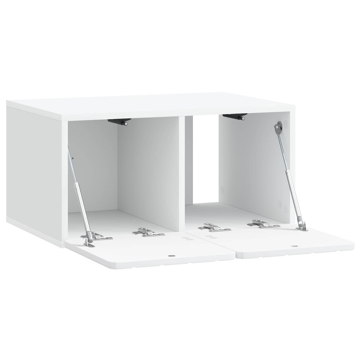 Wall-Mounted TV Cabinet 59.5 x 41 x 30 cm White Engineered Wood