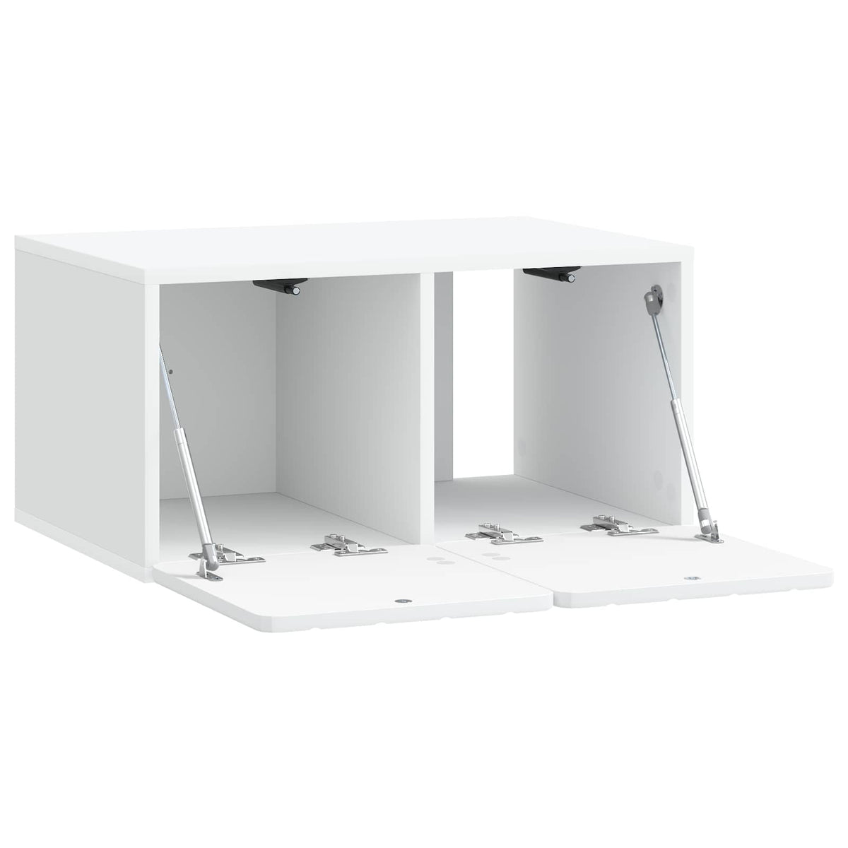 Wall-Mounted TV Cabinet 59.5 x 41 x 30 cm White Engineered Wood
