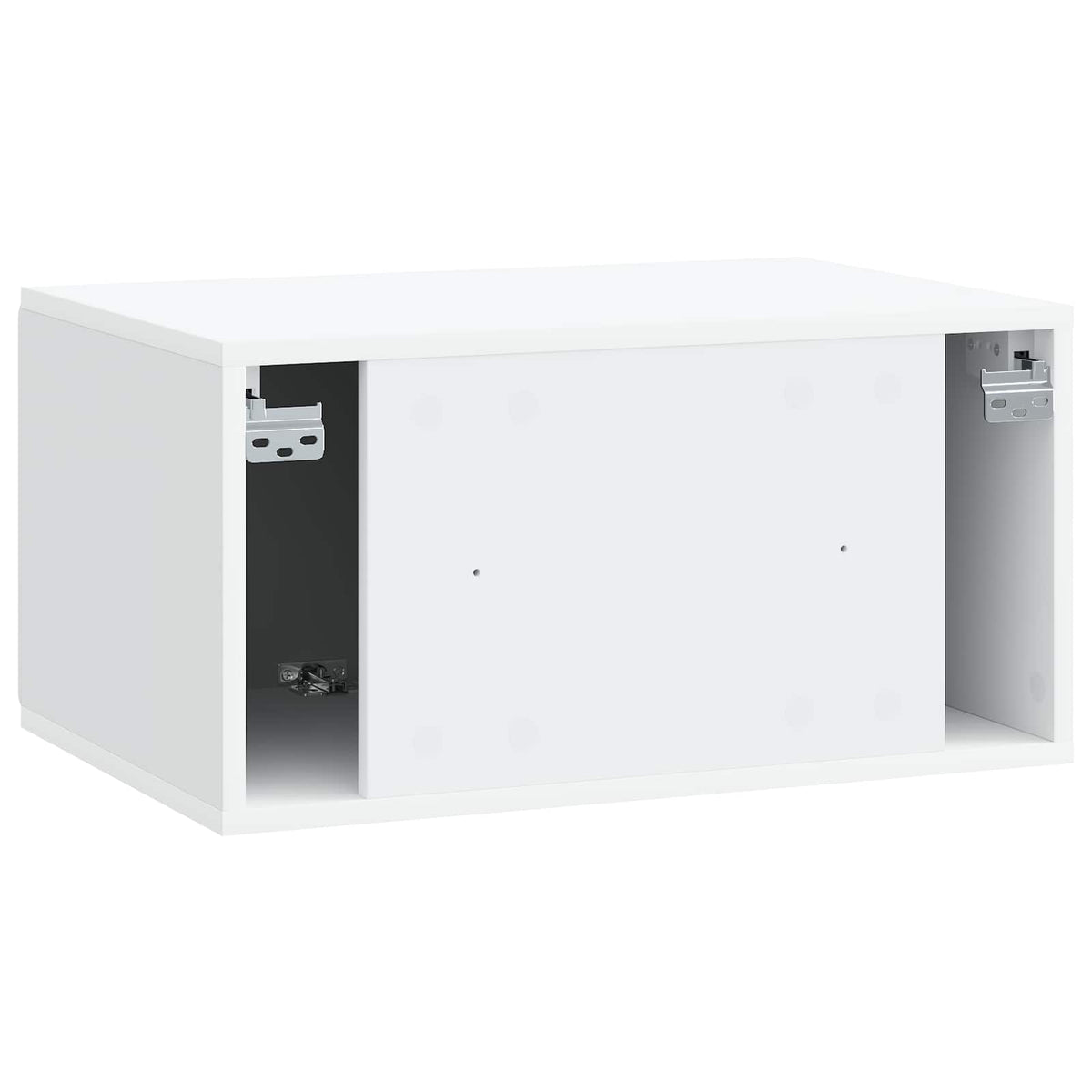 Wall-Mounted TV Cabinet 59.5 x 41 x 30 cm White Engineered Wood