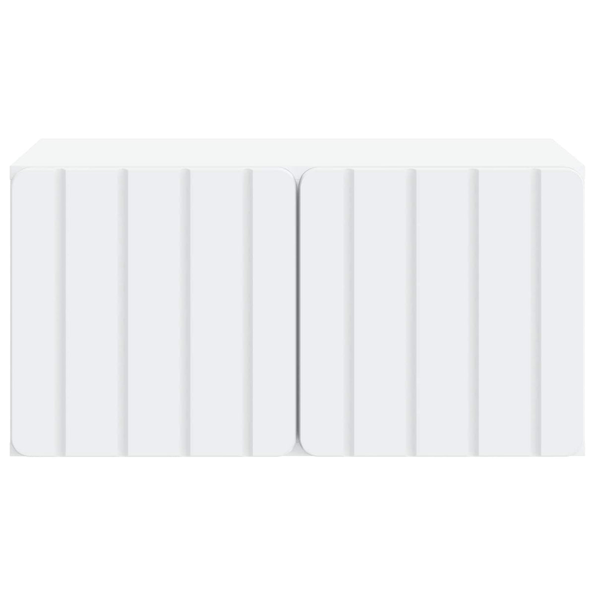 Wall-Mounted TV Cabinet 59.5 x 41 x 30 cm White Engineered Wood