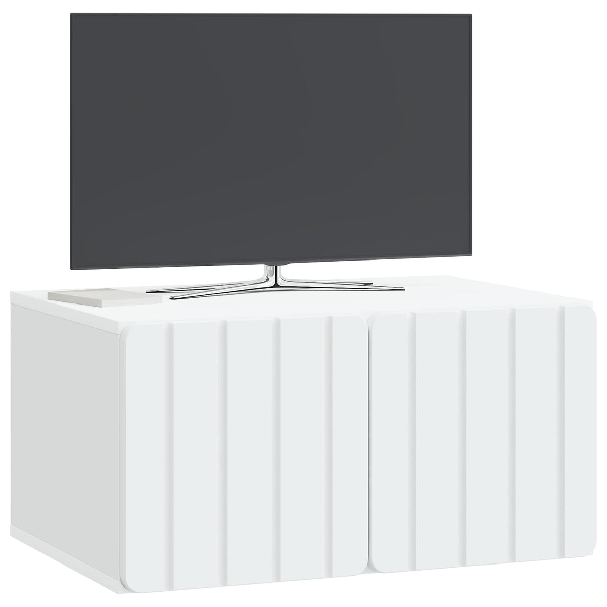 Wall-Mounted TV Cabinet 59.5 x 41 x 30 cm White Engineered Wood