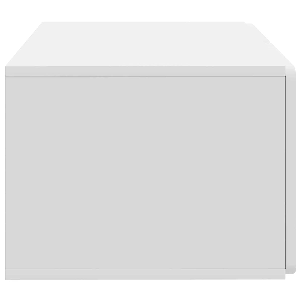 Wall-Mounted TV Cabinet 59.5 x 41 x 30 cm White Engineered Wood