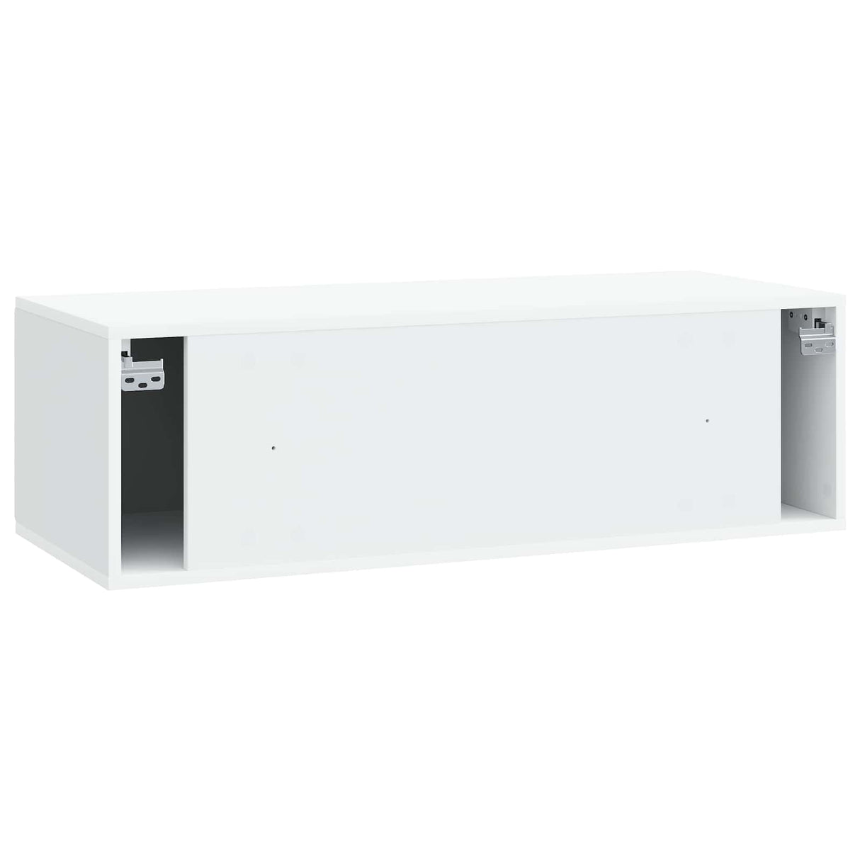 Wall-Mounted TV Cabinet 98 x 41 x 30 cm White Engineered Wood
