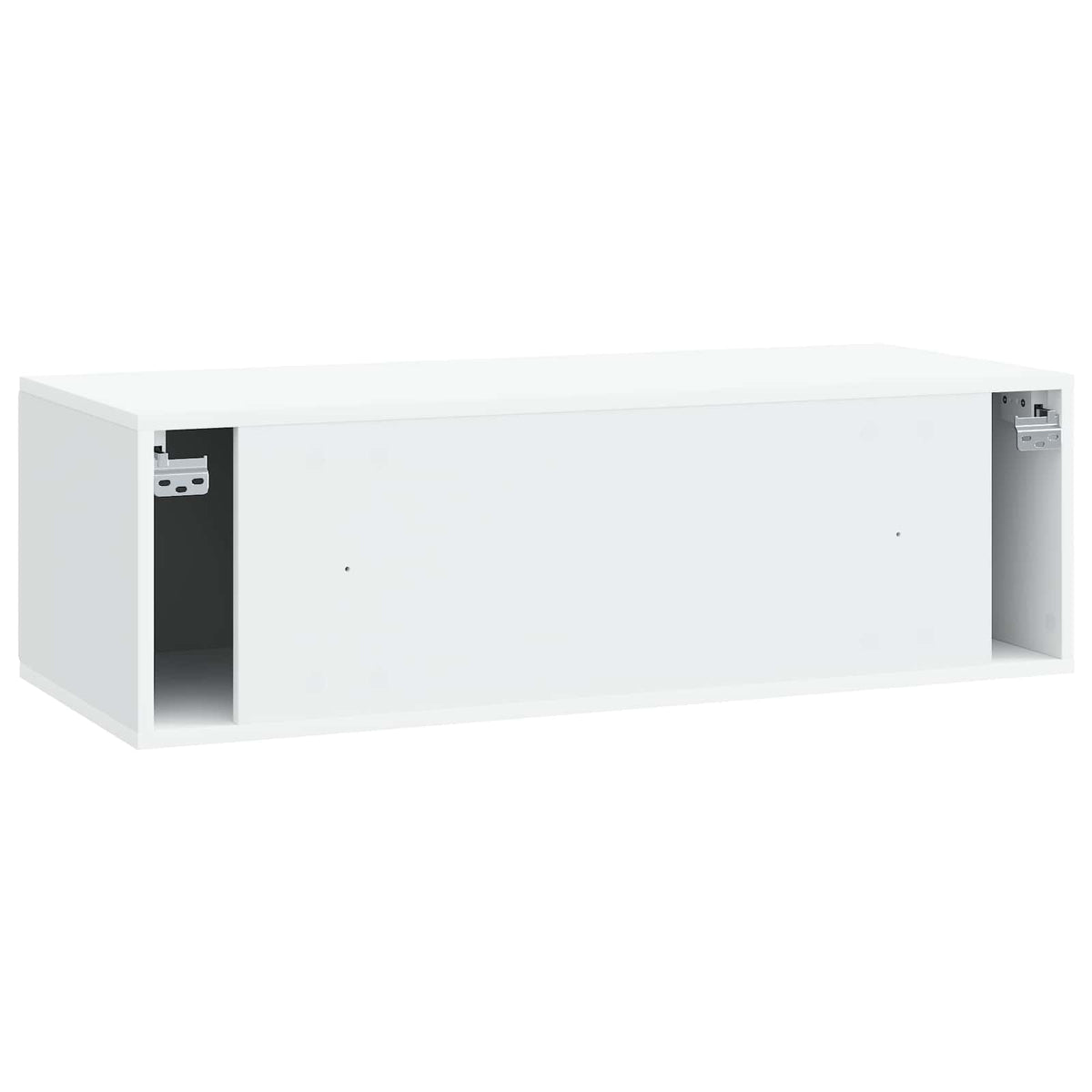 Wall-Mounted TV Cabinet 98 x 41 x 30 cm White Engineered Wood