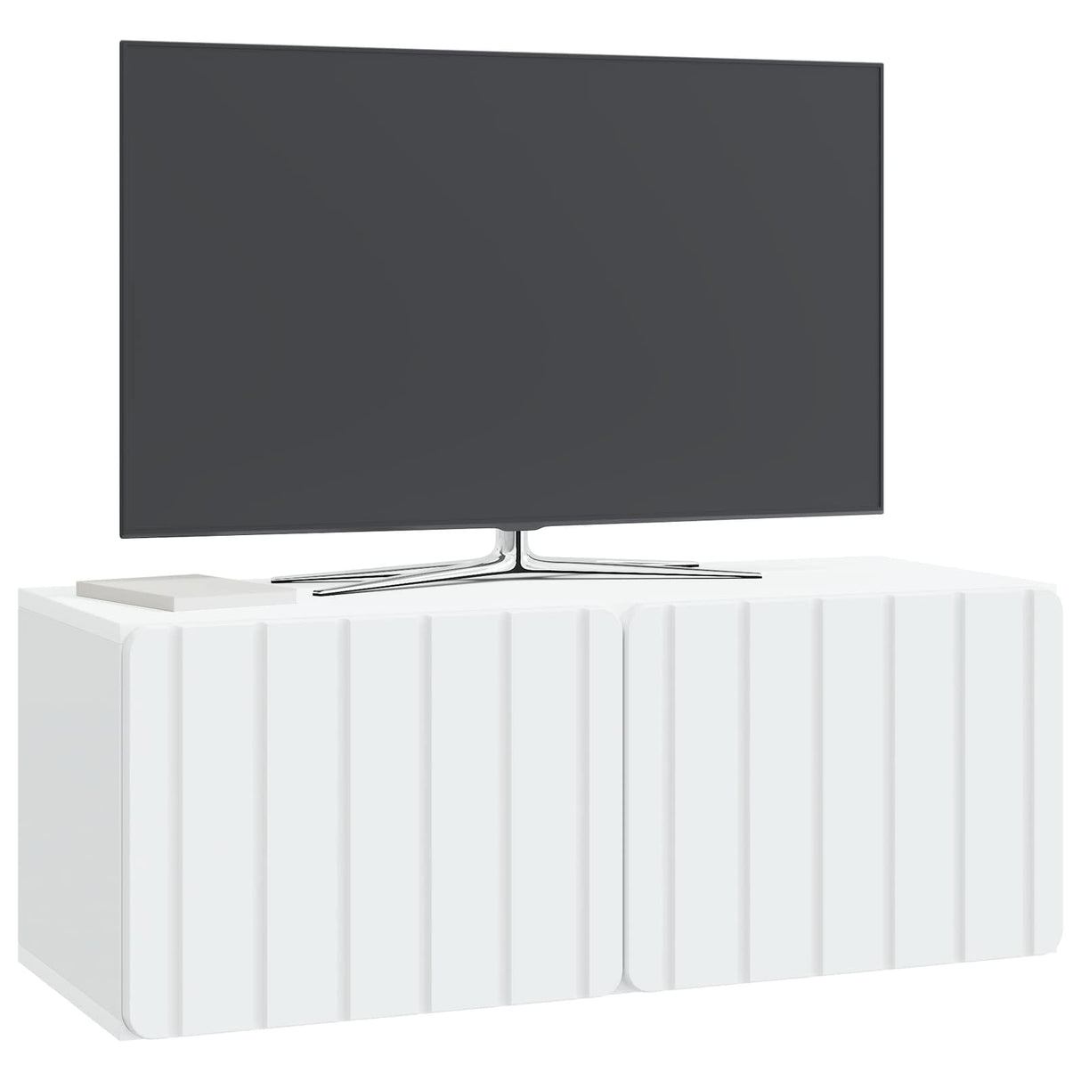 Wall-Mounted TV Cabinet 78.5 x 31 x 30 cm White Engineered Wood
