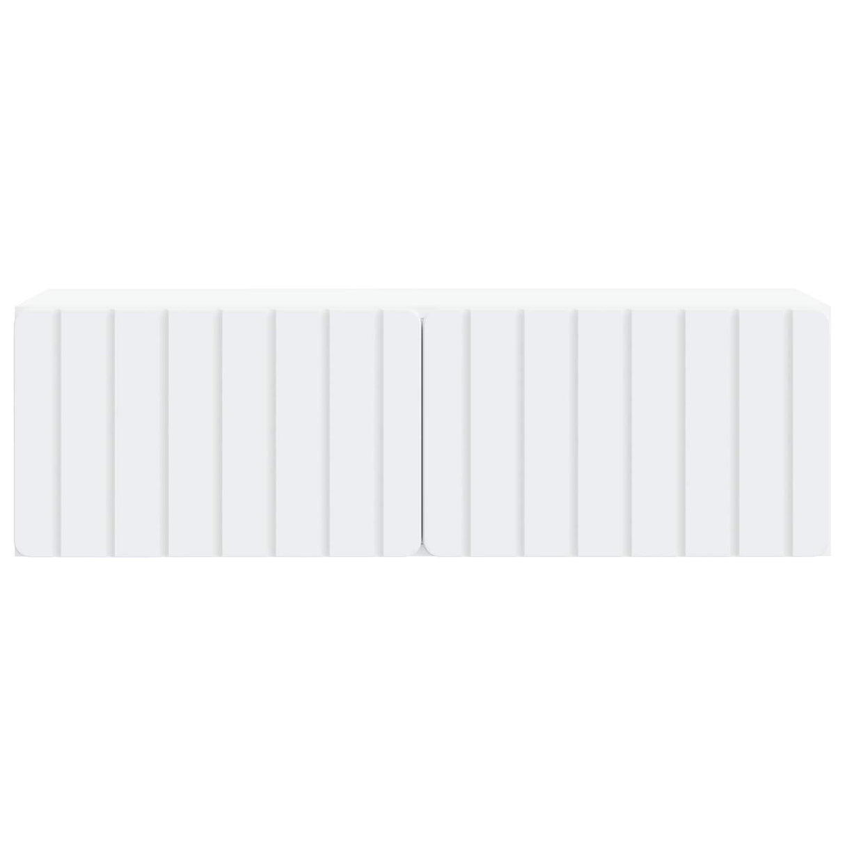 Wall-Mounted TV Cabinet 98 x 31 x 30 cm White Engineered Wood