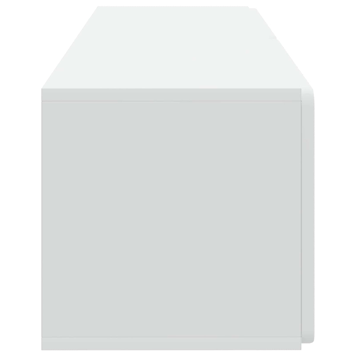 Wall-Mounted TV Cabinet 98 x 31 x 30 cm White Engineered Wood