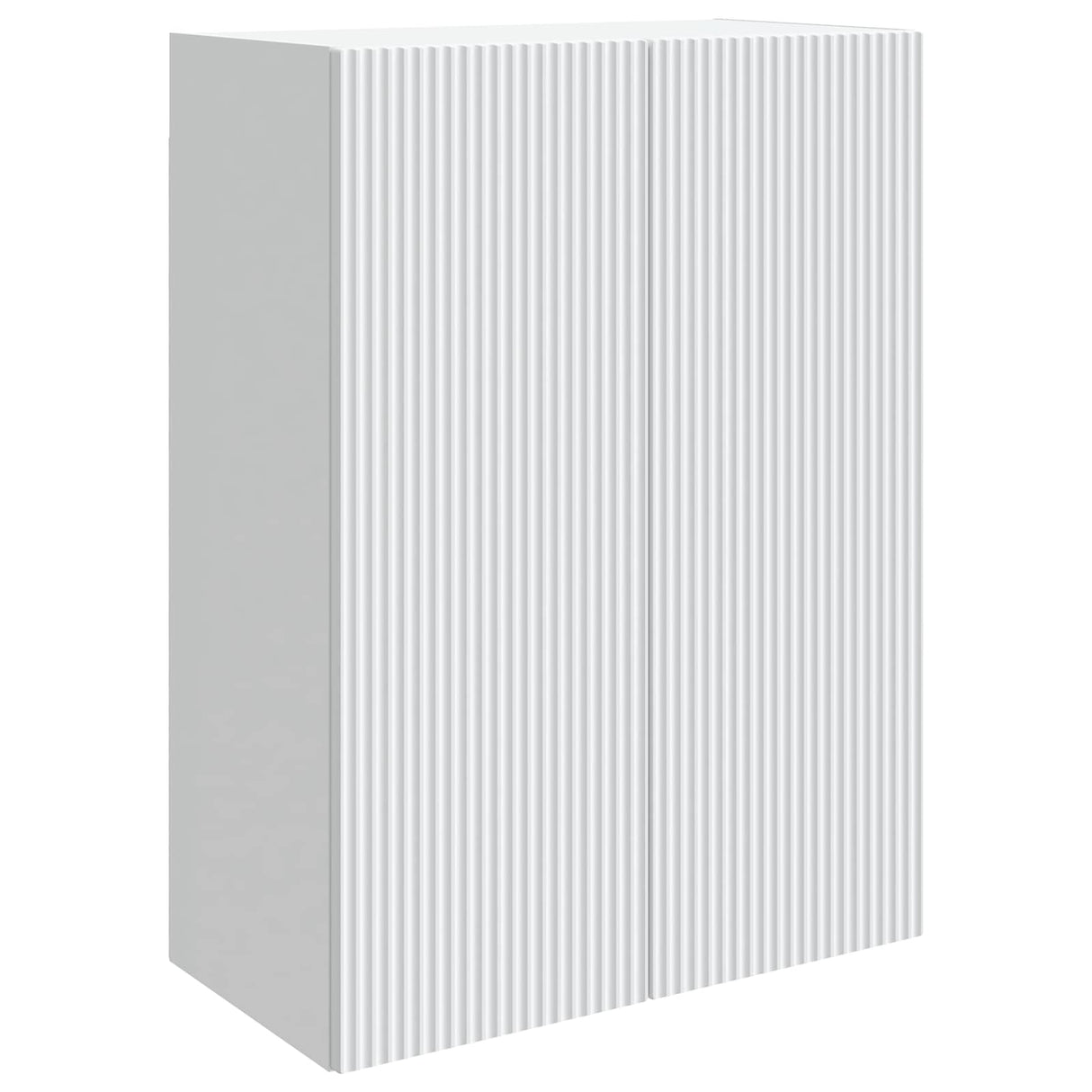 Wall-Mounted Cabinet 66 x 34.5 x 90 cm Engineered Wood White