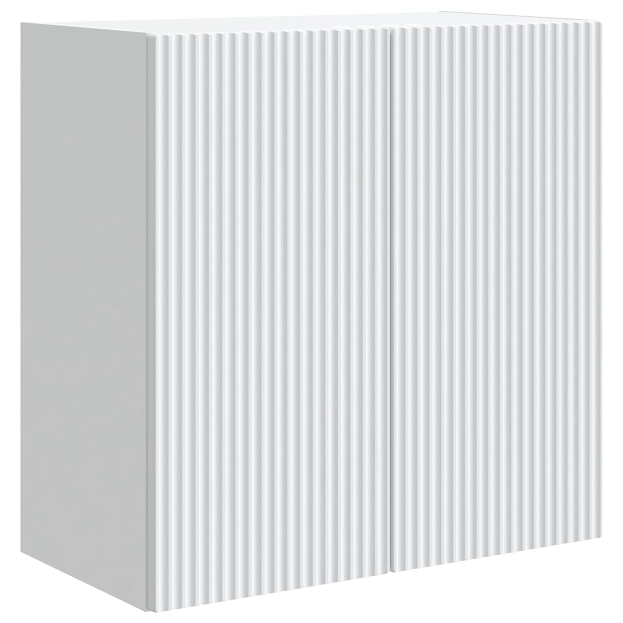Wall-Mounted Cabinet 59 x 31 x 60 cm Engineered Wood White