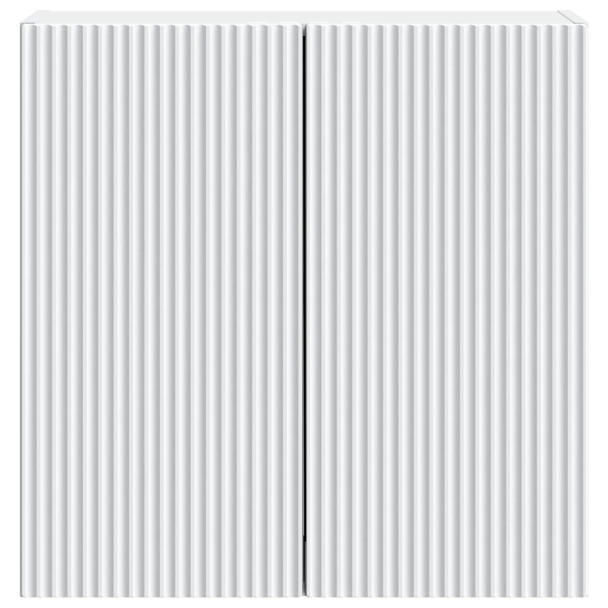 Wall-Mounted Cabinet 59 x 31 x 60 cm Engineered Wood White
