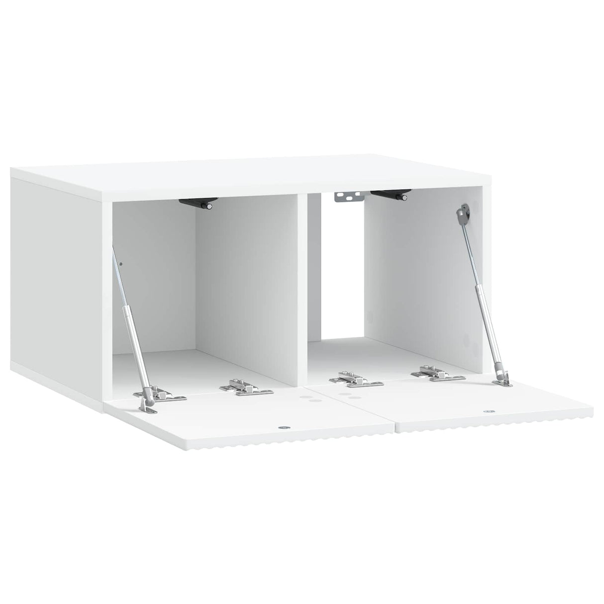 Wall-Mounted TV Cabinet White 59.5 x 41 x 30 cm Engineered Wood