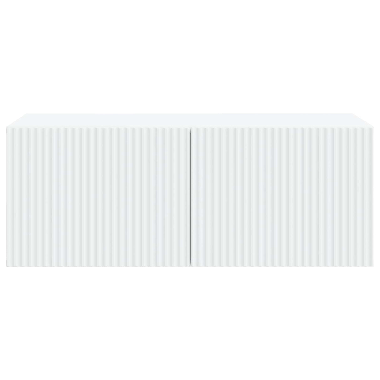 Wall-Mounted TV Cabinet White 78.5 x 41 x 30 cm Engineered Wood