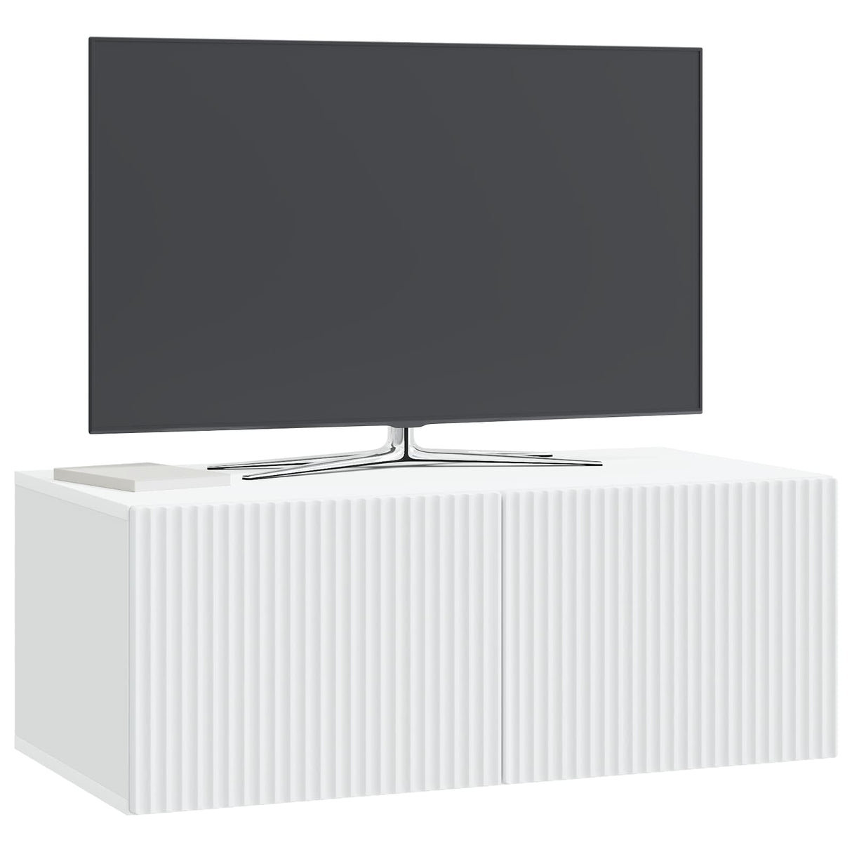 Wall-Mounted TV Cabinet White 78.5 x 41 x 30 cm Engineered Wood