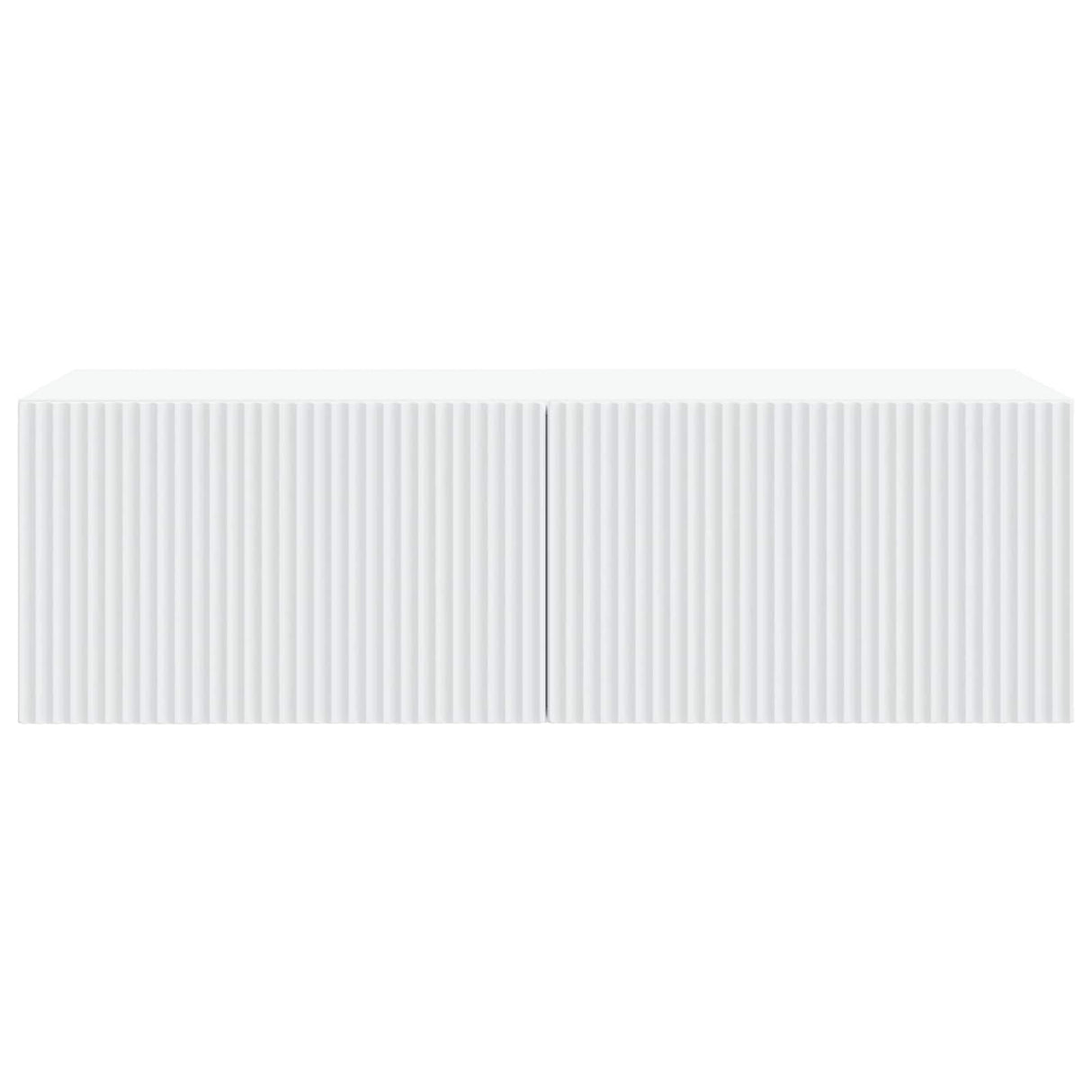 Wall-Mounted TV Cabinet White 98 x 41 x 30 cm Engineered Wood