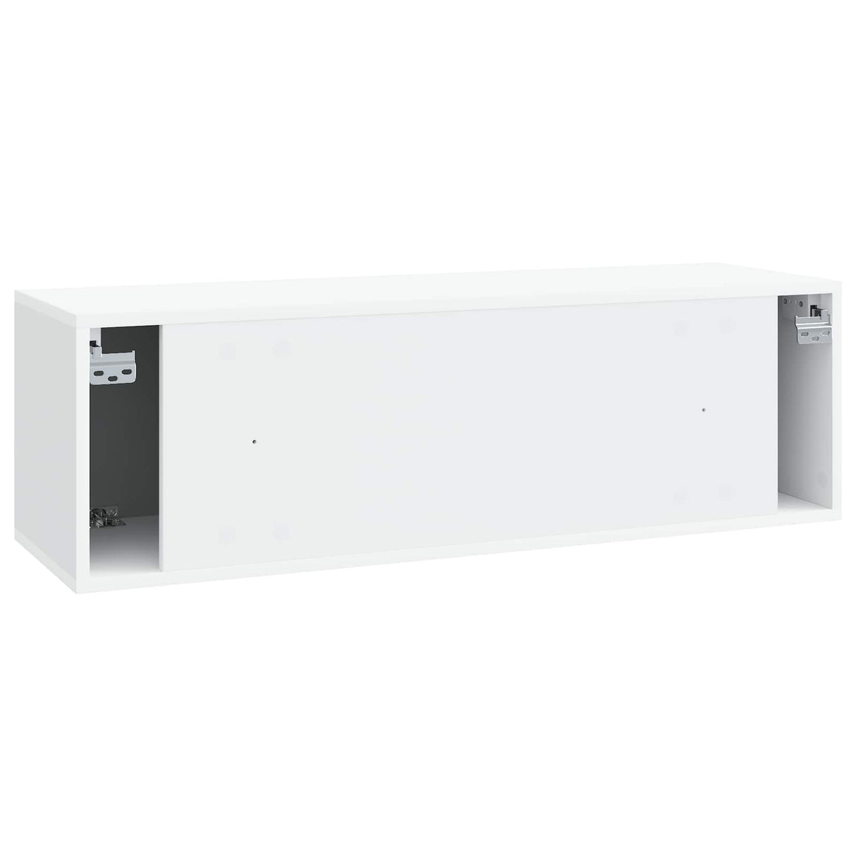 Wall-Mounted TV Cabinet White 98 x 31 x 30 cm Engineered Wood
