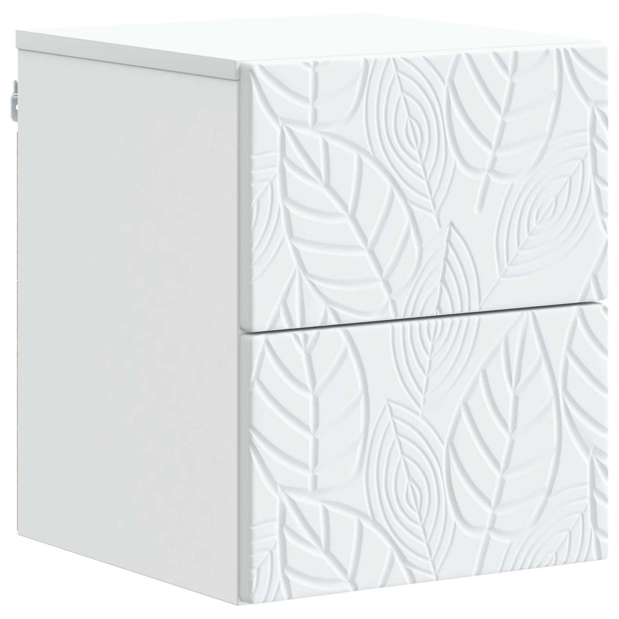 Wall-Mounted Bedside Cabinet White 34.5 x 33 x 40 cm
