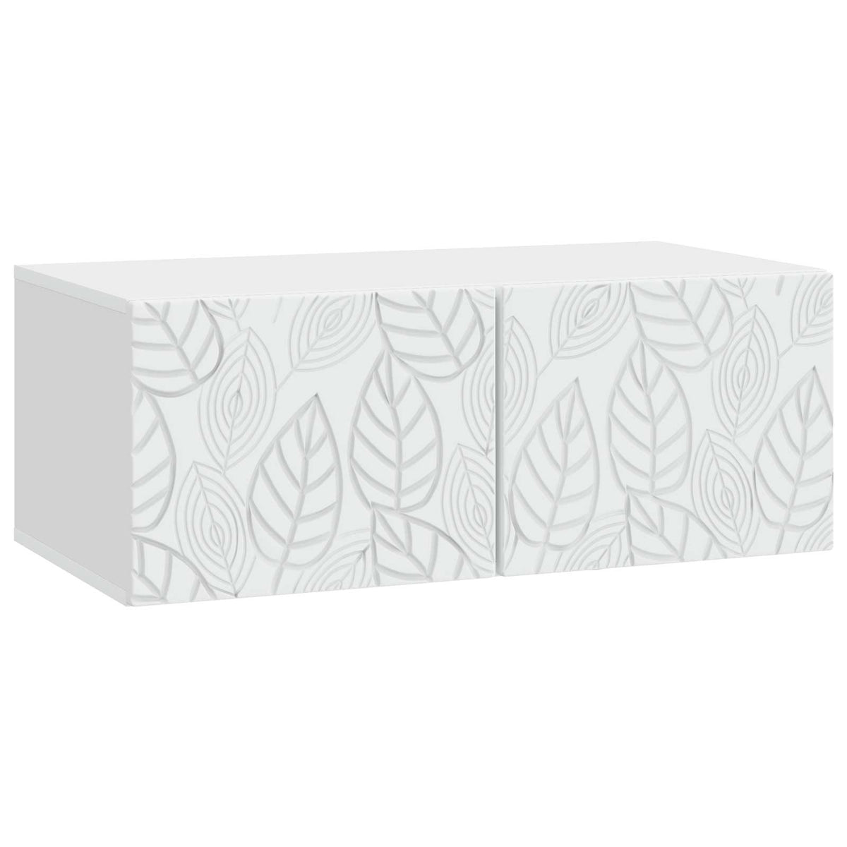 Wall-Mounted TV Cabinet 59.5 x 31 cm White Engineered Wood