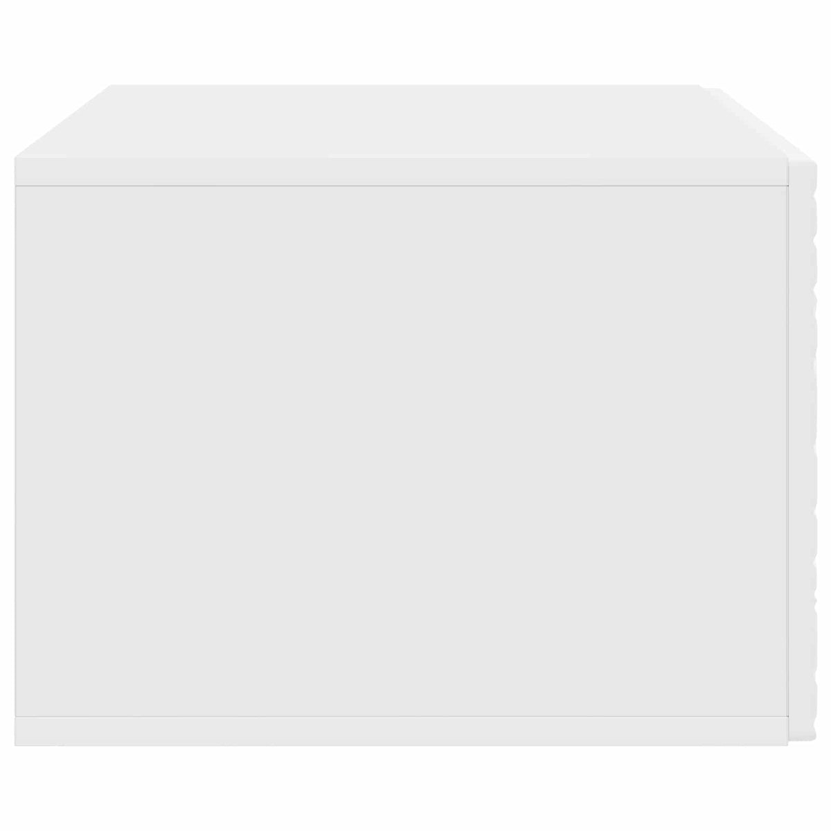 Wall-Mounted TV Cabinet 78.5 x 31 cm White Engineered Wood