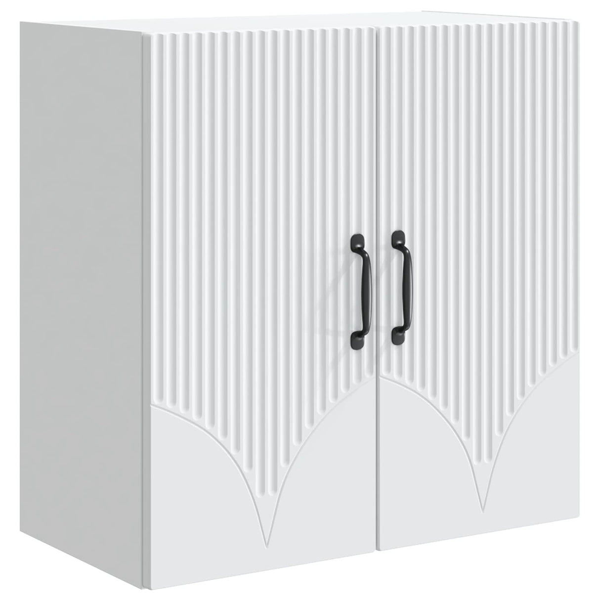 Wall-Mounted Cabinet White 59 x 31 x 60 cm Engineered Wood
