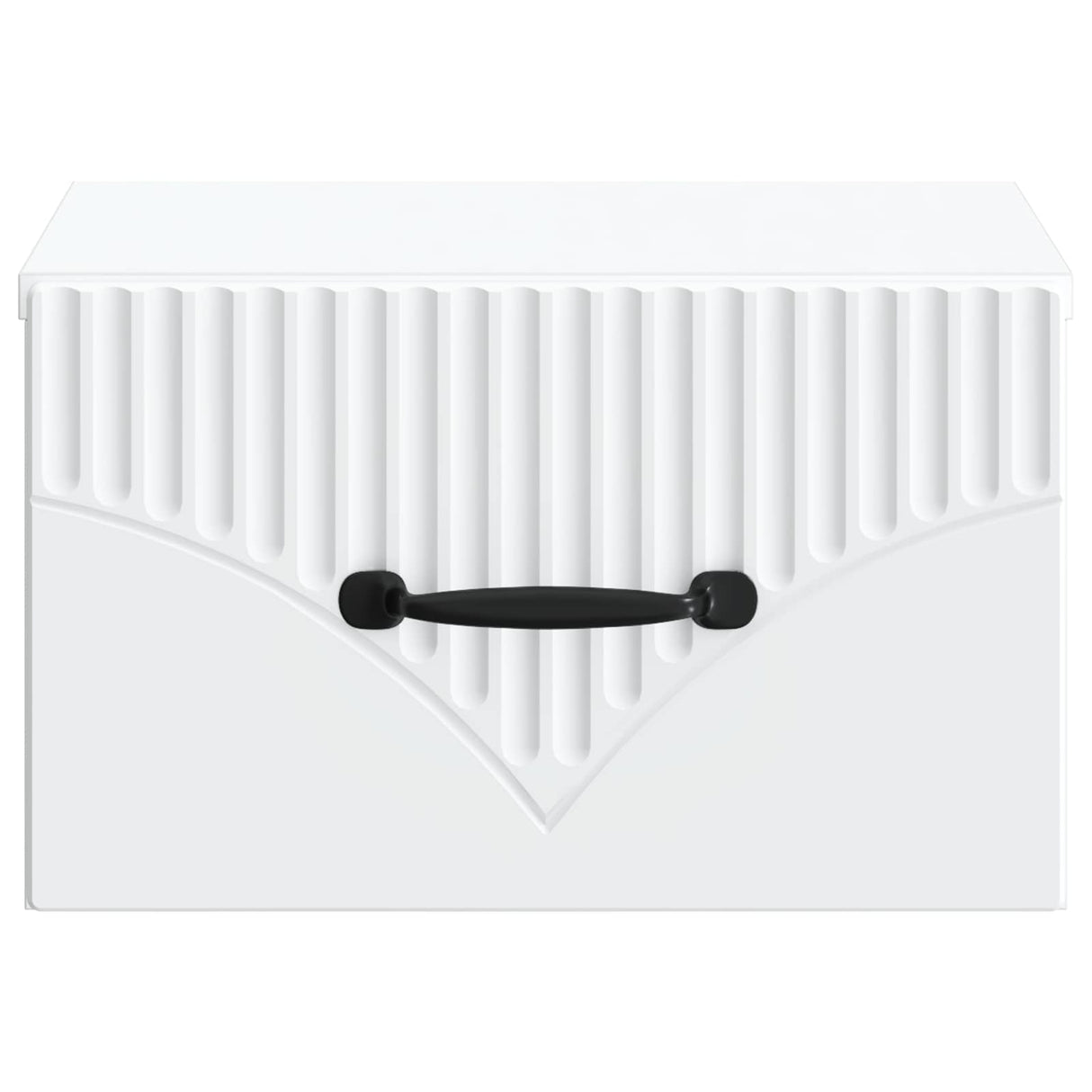 Wall-Mounted Bedside Cabinet White 34.5 x 33 x 20 cm