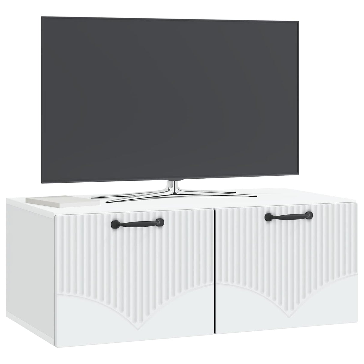 Wall-Mounted TV Cabinet White 78.5 x 41 x 30 cm Engineered Wood