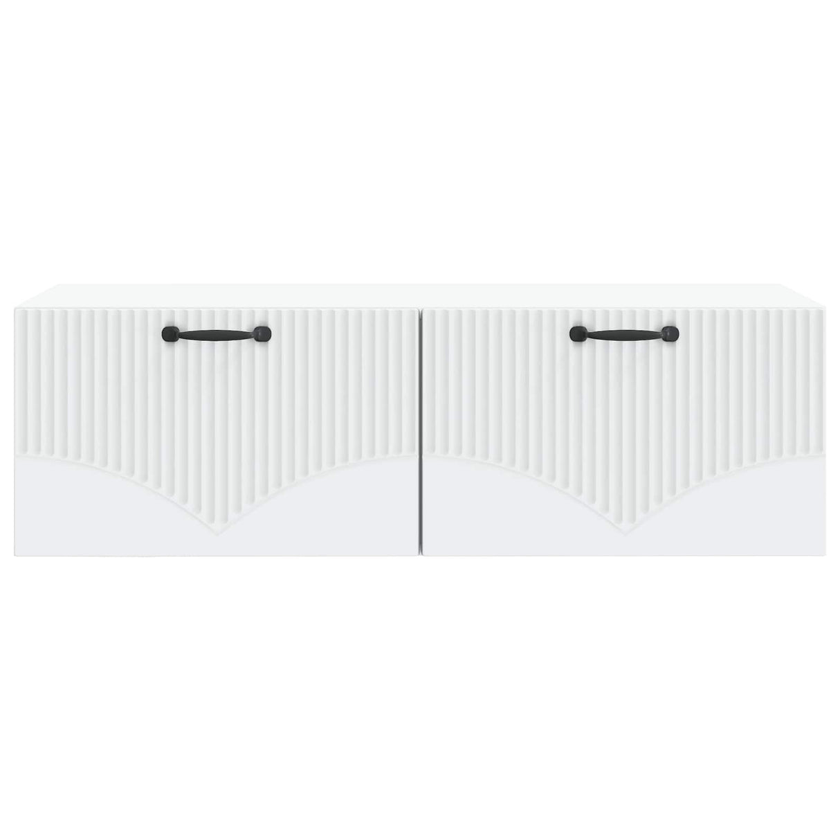 Wall-Mounted TV Cabinet White 98 x 41 x 30 cm Engineered Wood