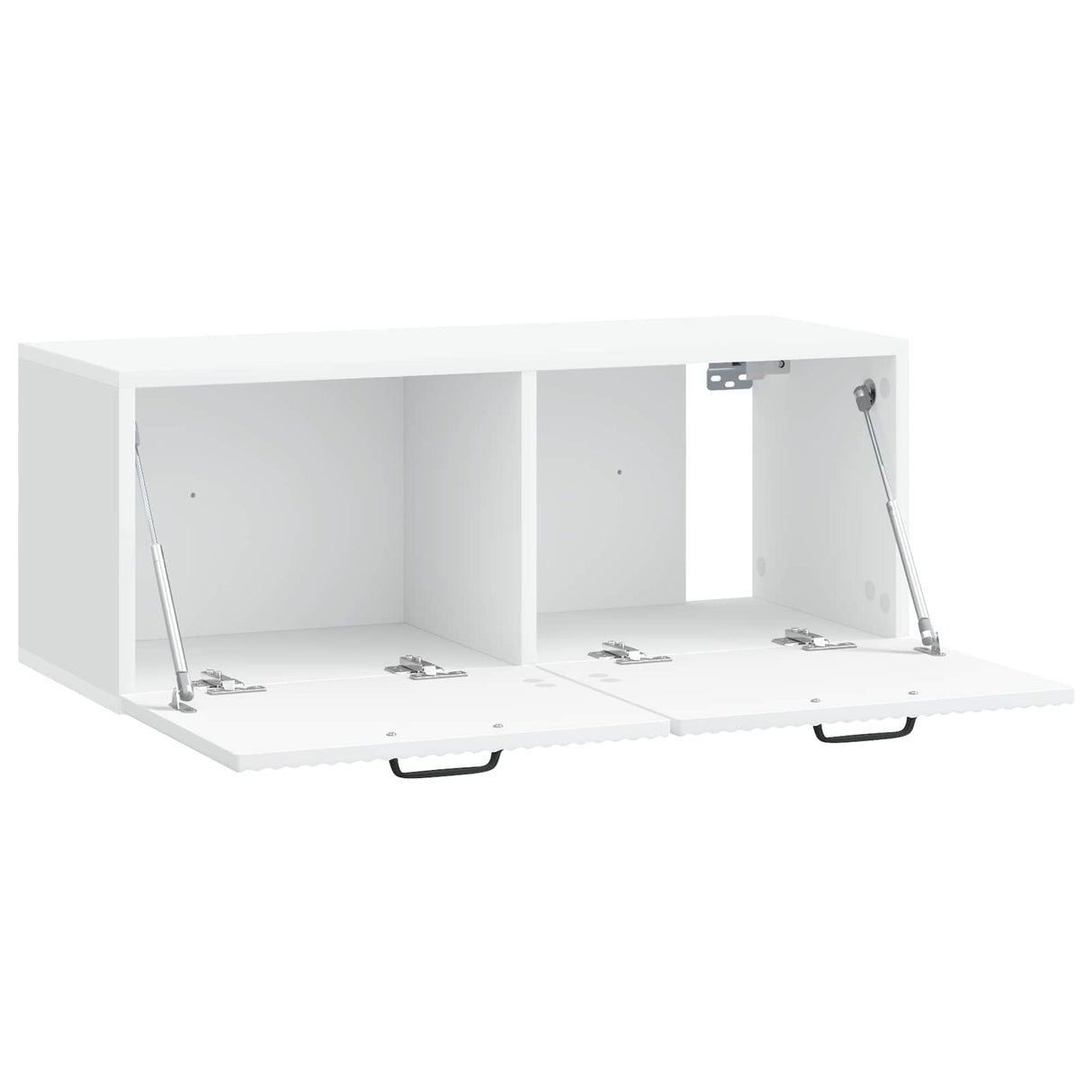 Wall-Mounted TV Cabinet White 78.5 x 31 x 30 cm Engineered Wood