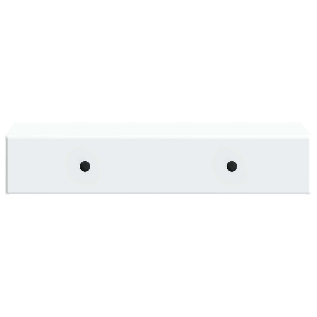 Wall-Mounted Side Table Wall-mounted White 87.5 x 34.5 x 17 cm