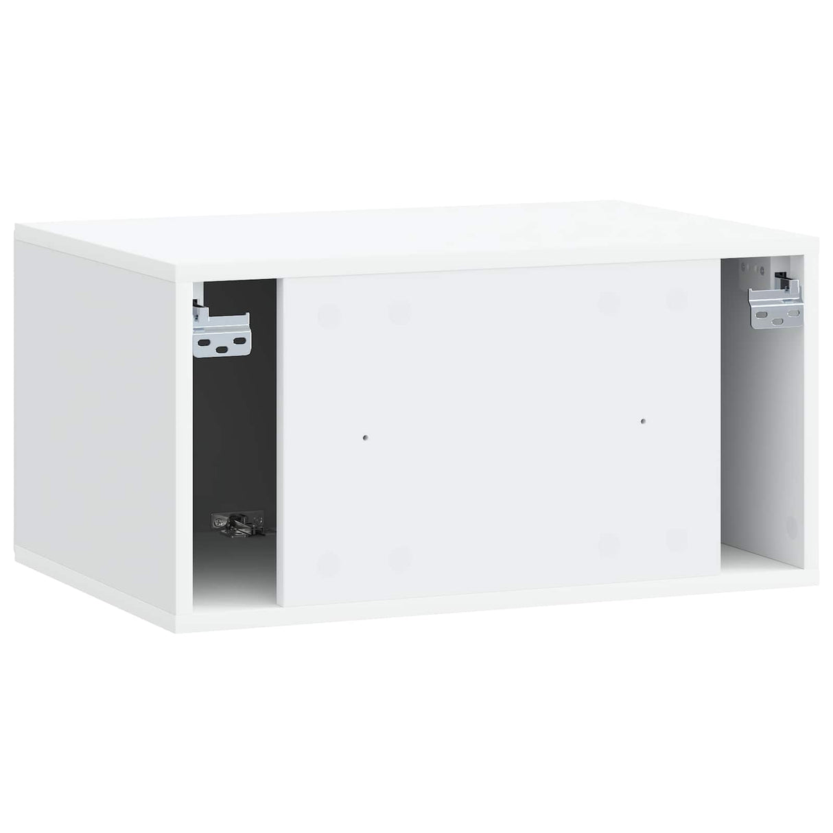 Wall-Mounted TV Cabinet 59.5 x 41 x 30 cm White Engineered Wood