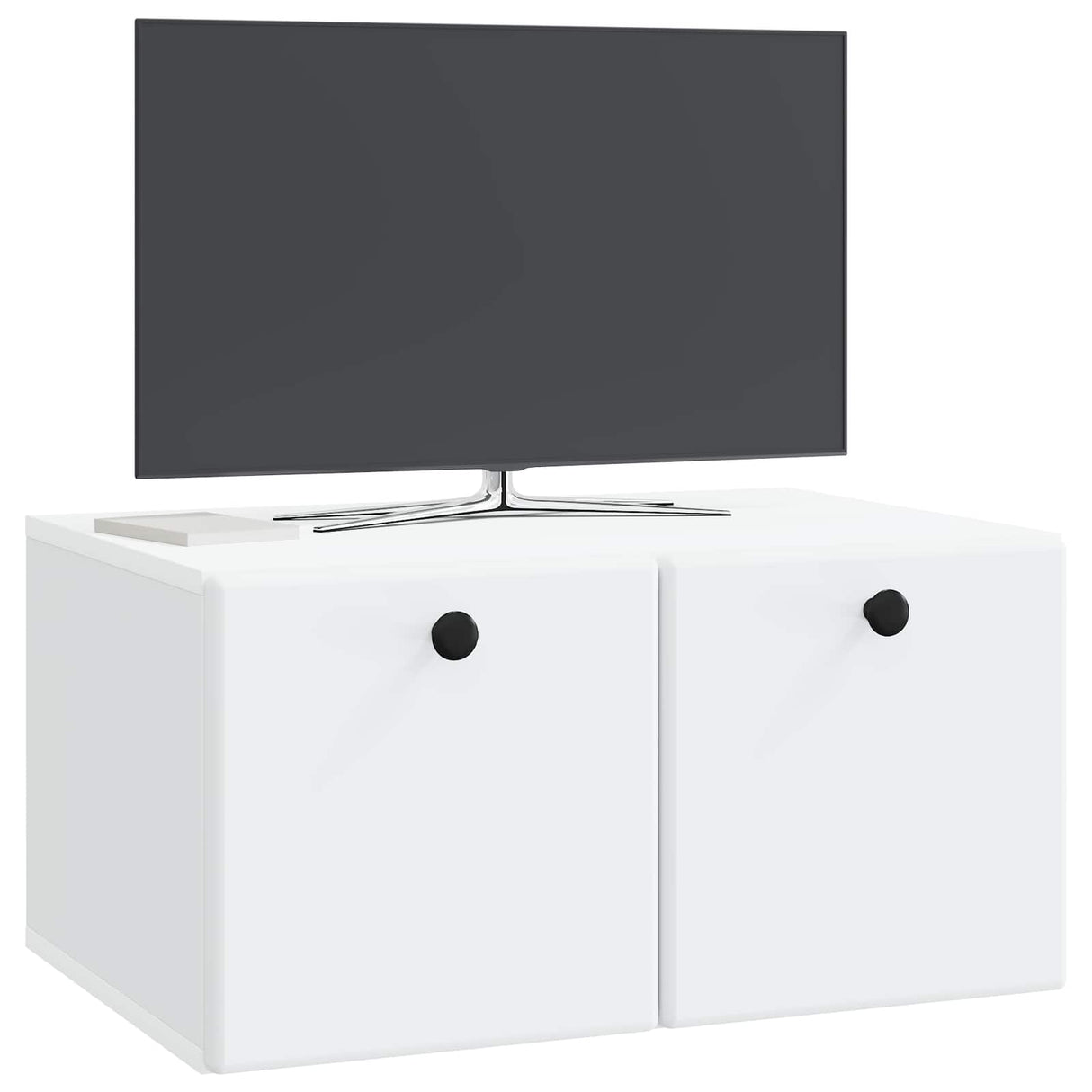 Wall-Mounted TV Cabinet 59.5 x 41 x 30 cm White Engineered Wood
