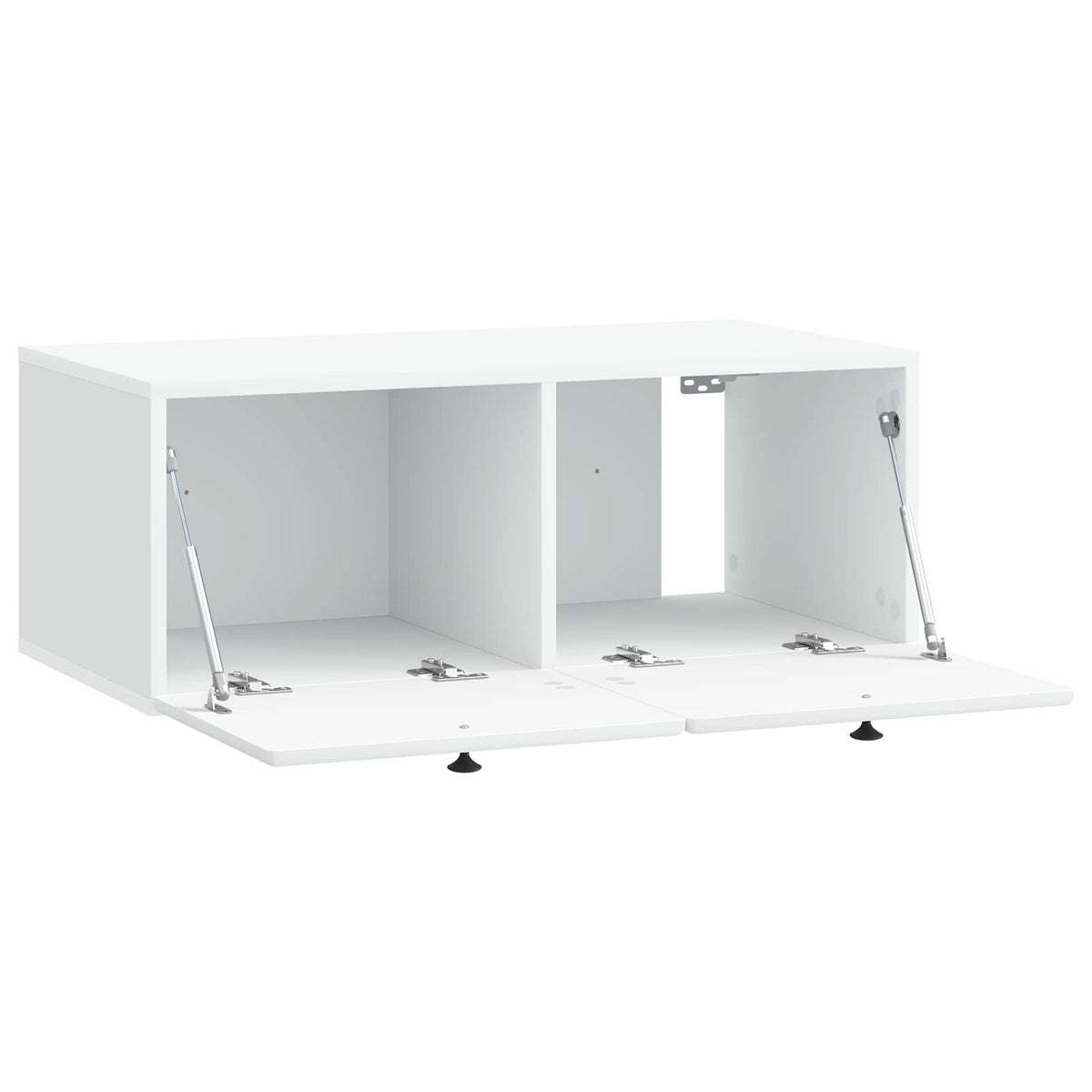Wall-Mounted TV Cabinet 78.5 x 41 x 30 cm White Engineered Wood